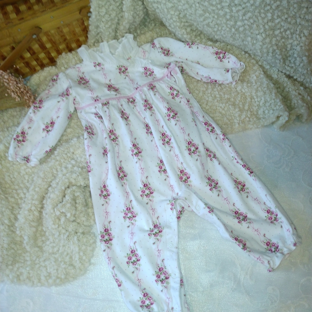 Floral Baby Romper